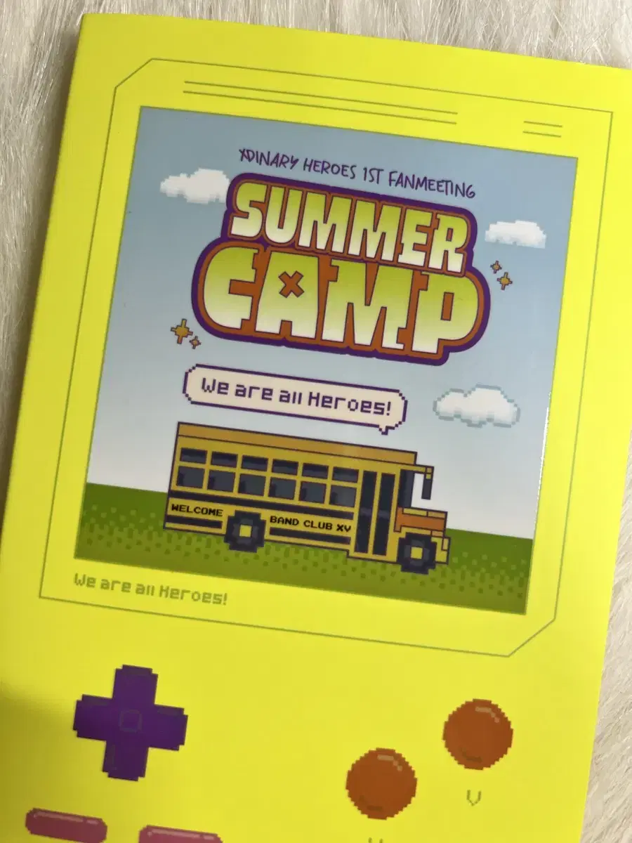 X-Dinary Heroes Summer Camp Postcard