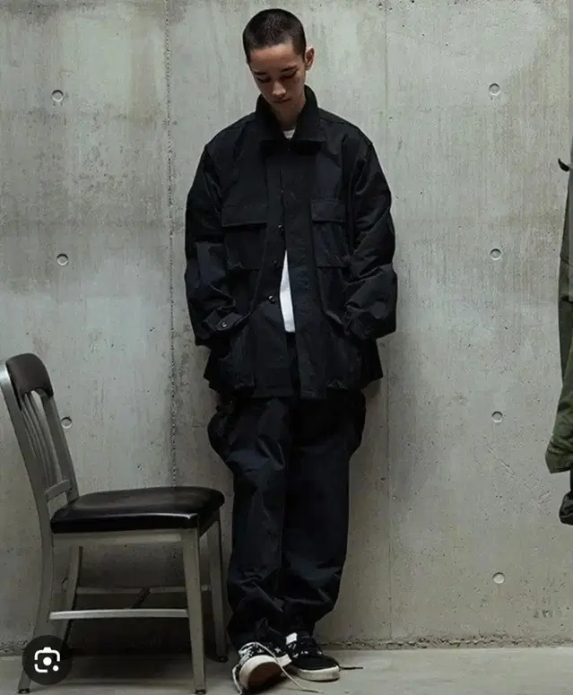 (L) 더블탭스 19ss 밀라인 정글팬츠 블랙