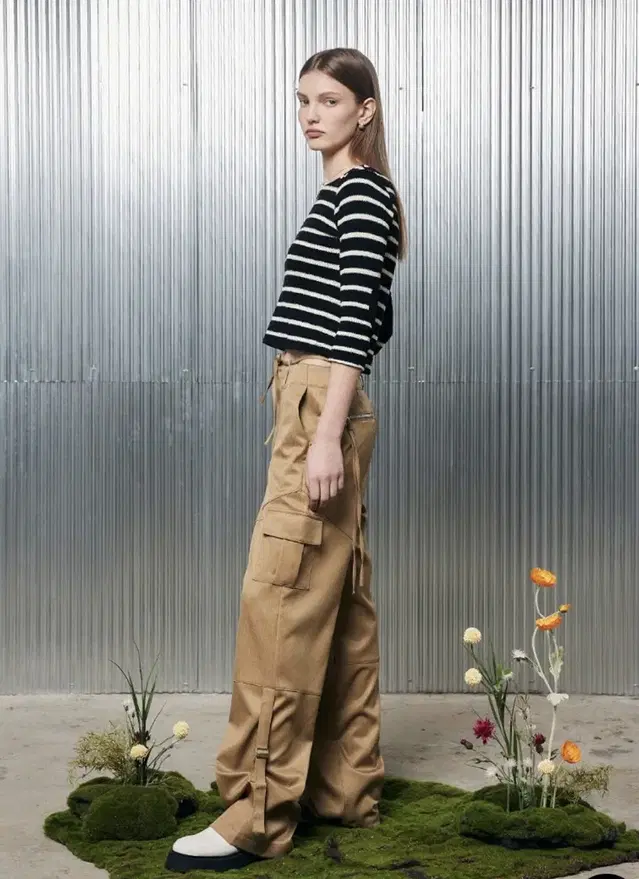 라티젠 리본 팬츠 ribbon pocket pants