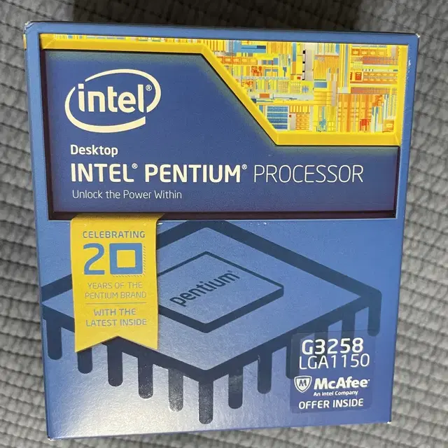 펜티엄 G3258 cpu