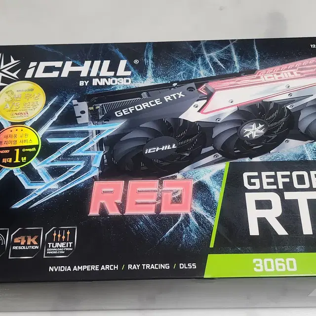 iCHILL INNO3D RTX 3060 팝니다. (개당 26만원)