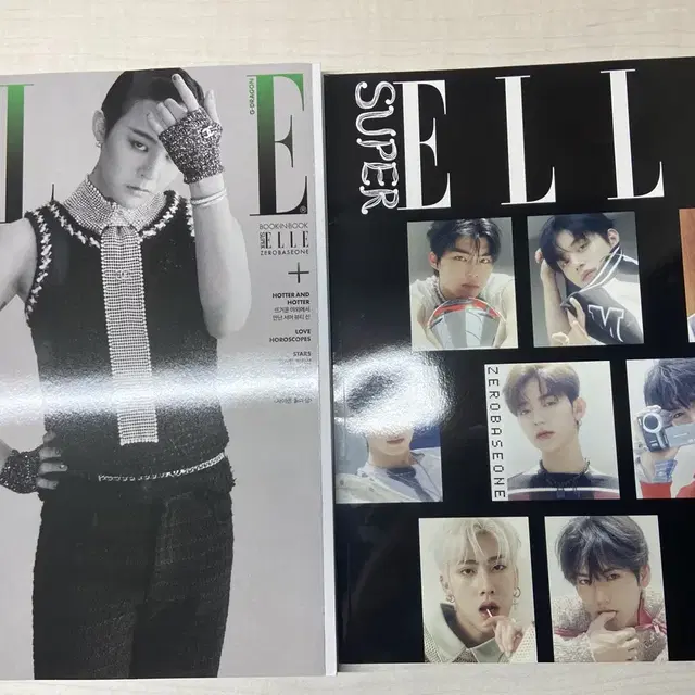 엘르 ELLE 7월달 GD 제로베이스원 잡지 양도합니다