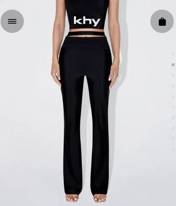 Khy sleek low rise pant XS