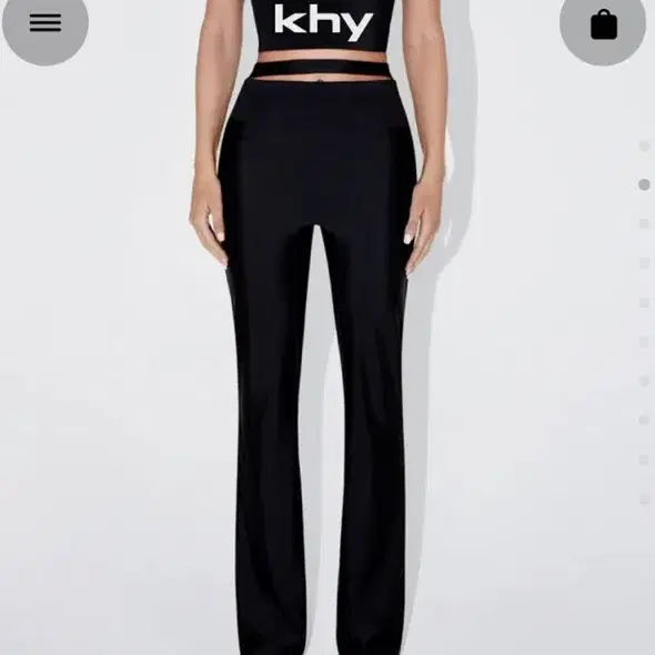 Khy sleek low rise pant XS