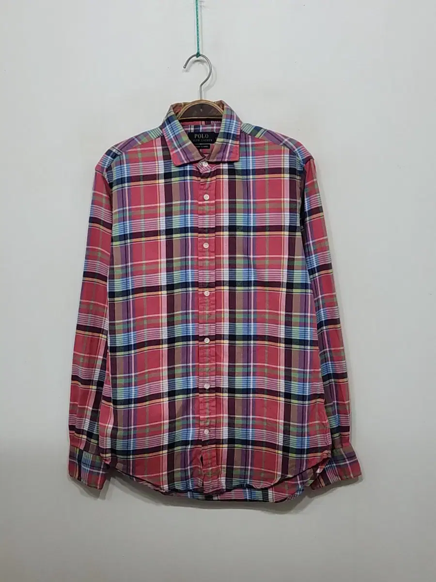 (M) Ralph Lauren Polo Shirt Check Flannel Southern Casual