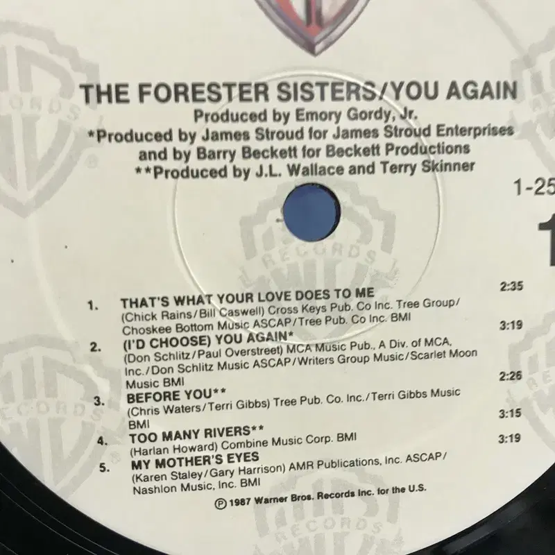 FORESTER SISTERS LP / AA1942