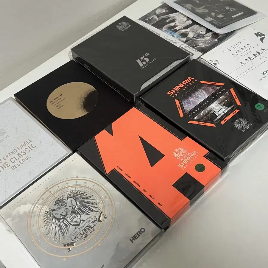 신화 앨범/DVD 일괄 판매