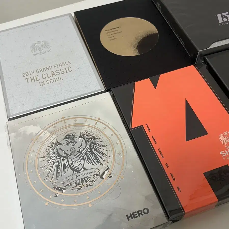 신화 앨범/DVD 일괄 판매