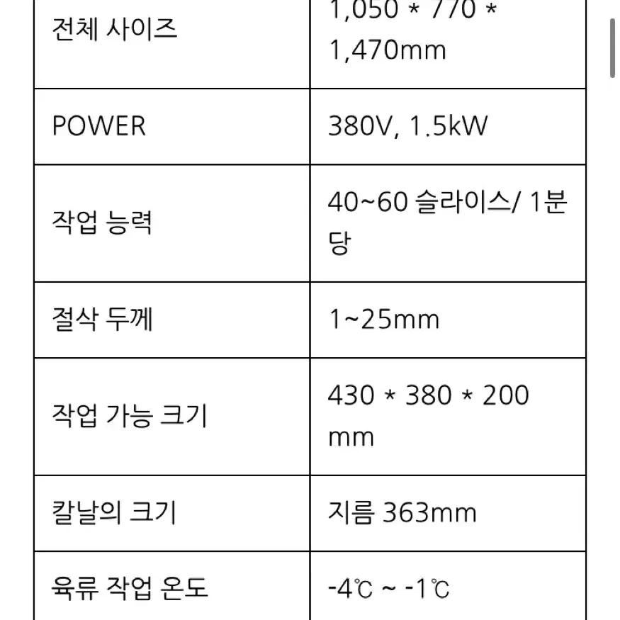 후지 육절기 팔아요