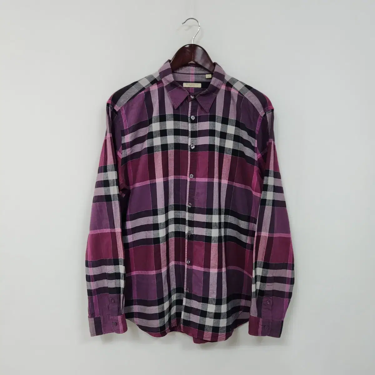 Burberry Check Shirt Unisex100-Slim105ㅡ0624