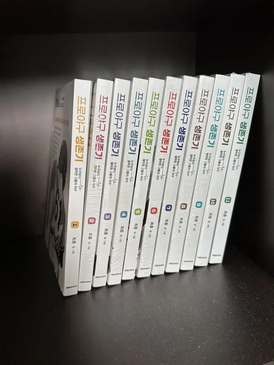 I sell professional baseball survival books 1-11 (Ulsan direct sales only)