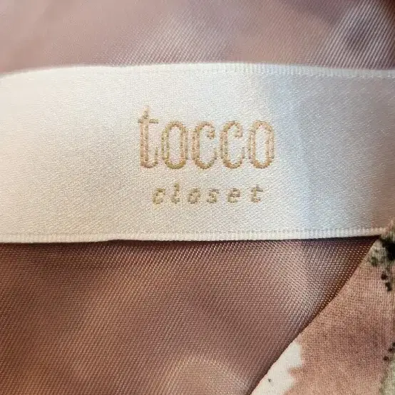 TOCCO CLOSET 티어드 롱원피스