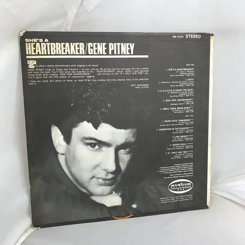 GENE PITNEY  LP / AA1959