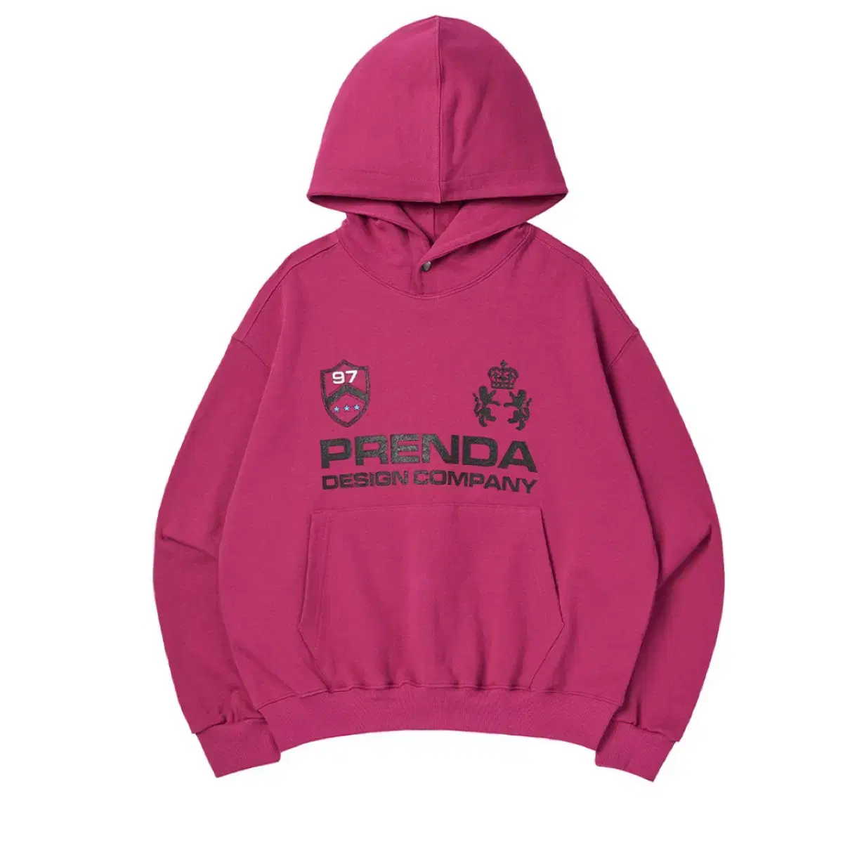 Freda Hoodie magenta s