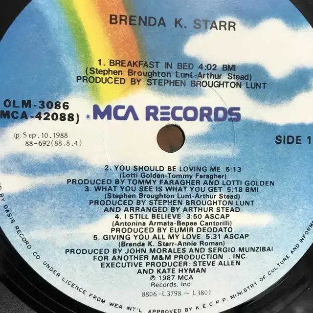 BRENDA K STARR LP / AA1983