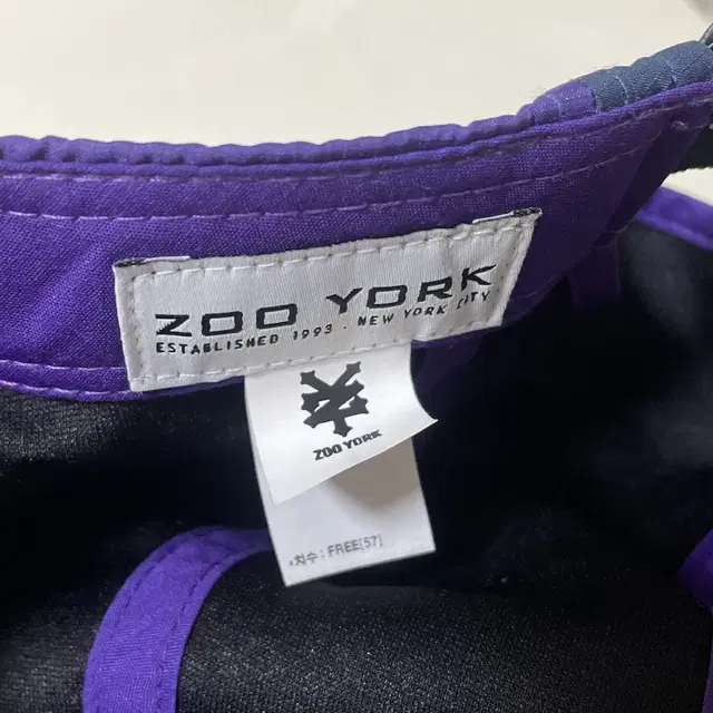 ZOO YORK 스냅백