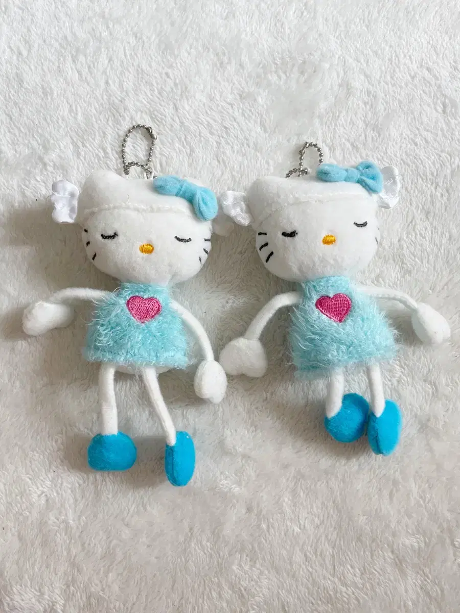 Hello Kitty Angel Kitty Long Legged Kitty doll keyring