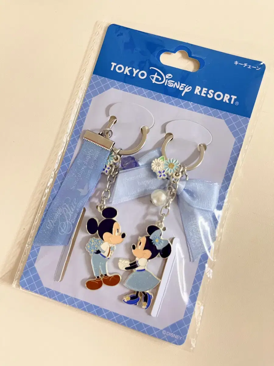 Disney Mickey Mini Couple Keyring Set