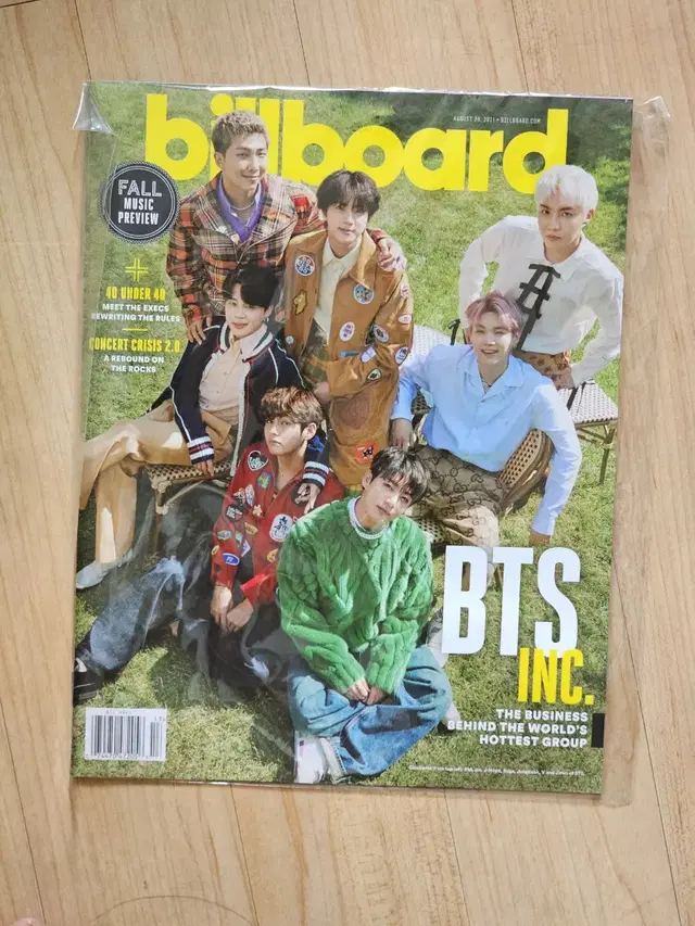 [미개봉] BTS 방탄 빌보드 billboard 잡지