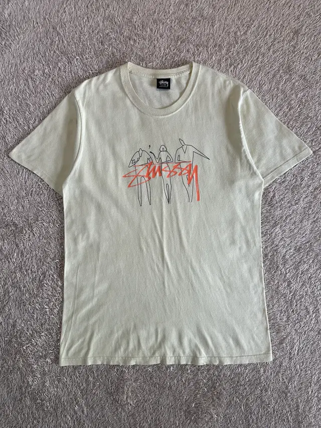 [M] 희귀) 스투시 STUSSY 3 PEOPLE 반팔 티셔츠