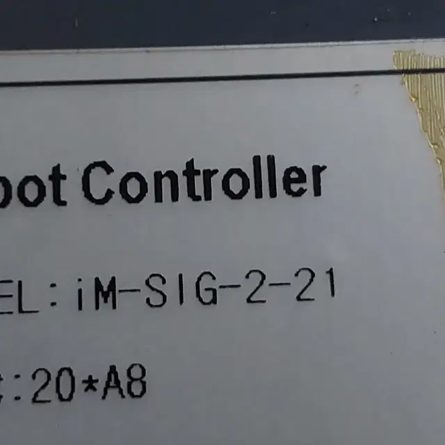 Dongbu Robot Controler Im-Sig-2-21