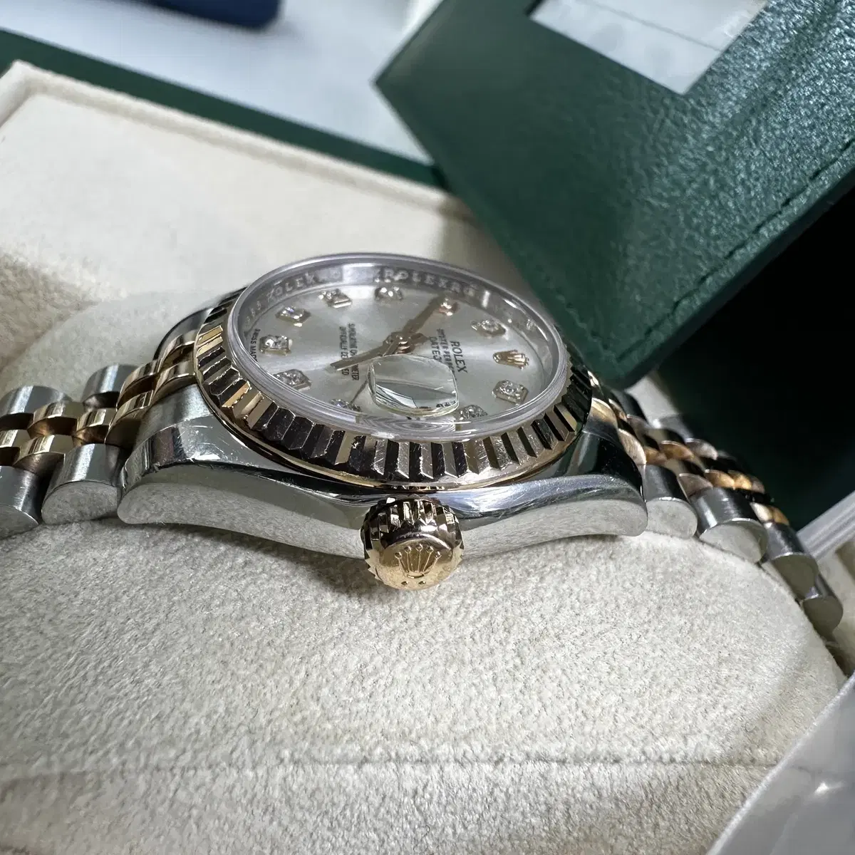 롤렉스  ROLEX 데이트저스트 179171 26mm 실버 풀셋