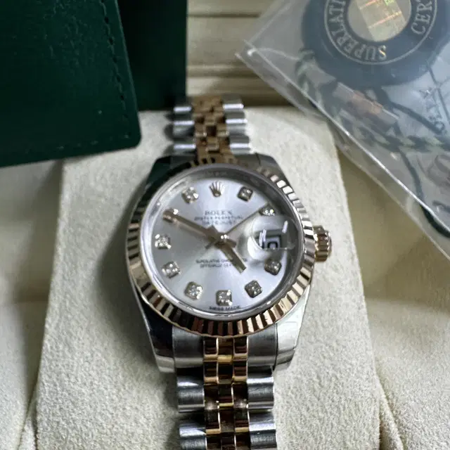 롤렉스  ROLEX 데이트저스트 179171 26mm 실버 풀셋