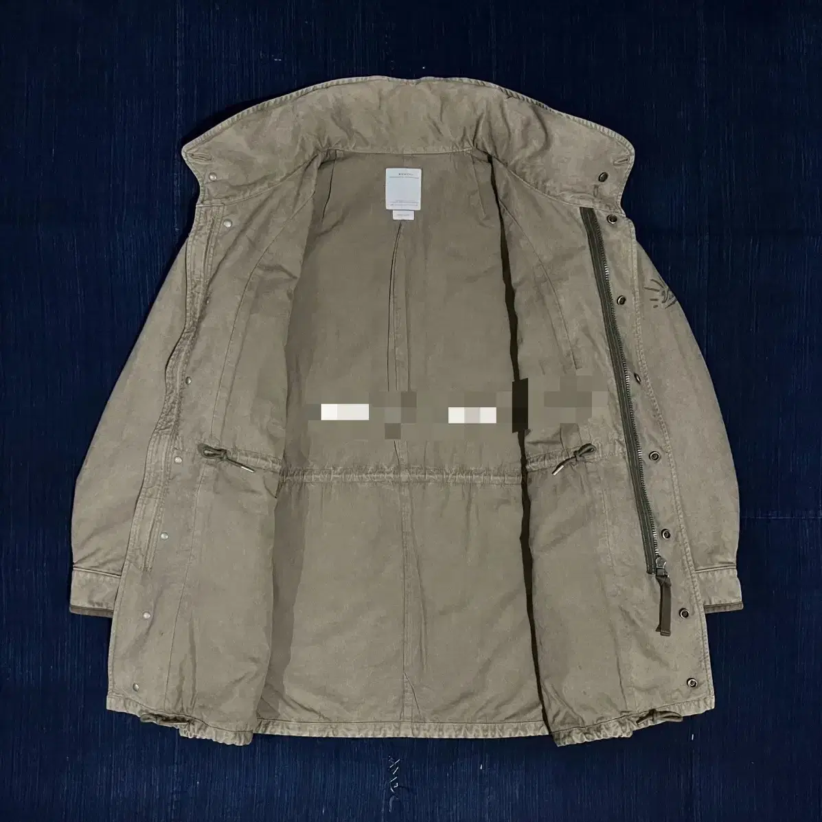 [2]비즈빔20SS Bickle JKT DMGD비클 자켓 olive