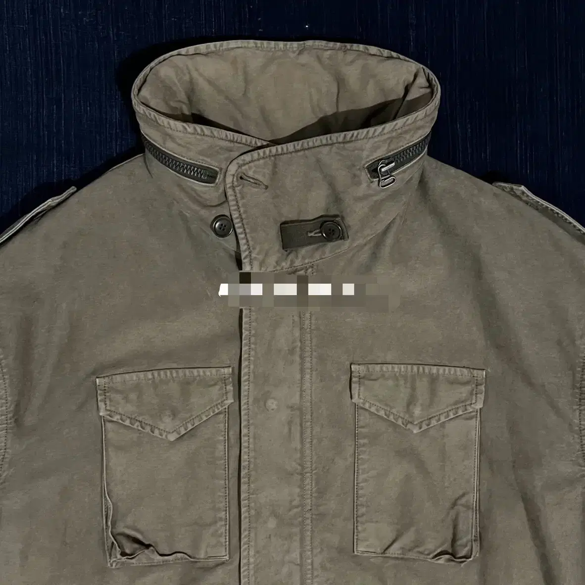 [2]비즈빔20SS Bickle JKT DMGD비클 자켓 olive