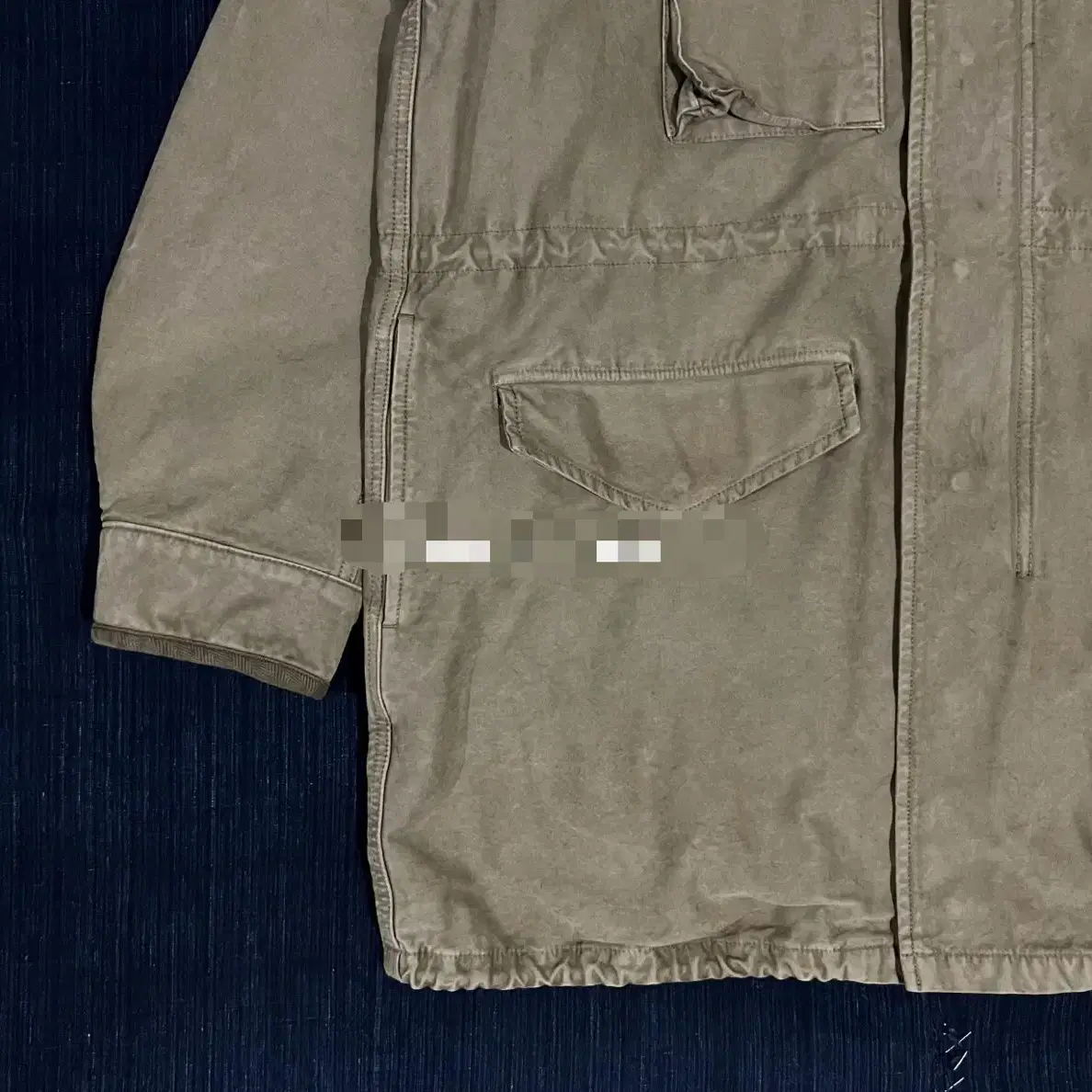 [2]비즈빔20SS Bickle JKT DMGD비클 자켓 olive