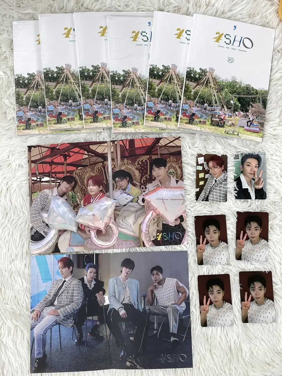 Teen Top album (Pansa pre-order benefit photocard will give away a random one)