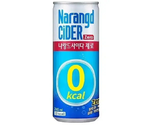 나랑드사이다 제로 245ml 60개