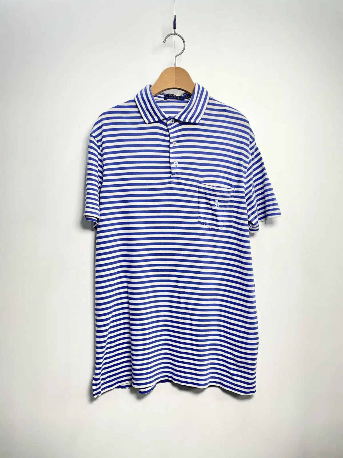 Polo Ralph Lauren kara Short-sleeved PK with tee stripe pockets