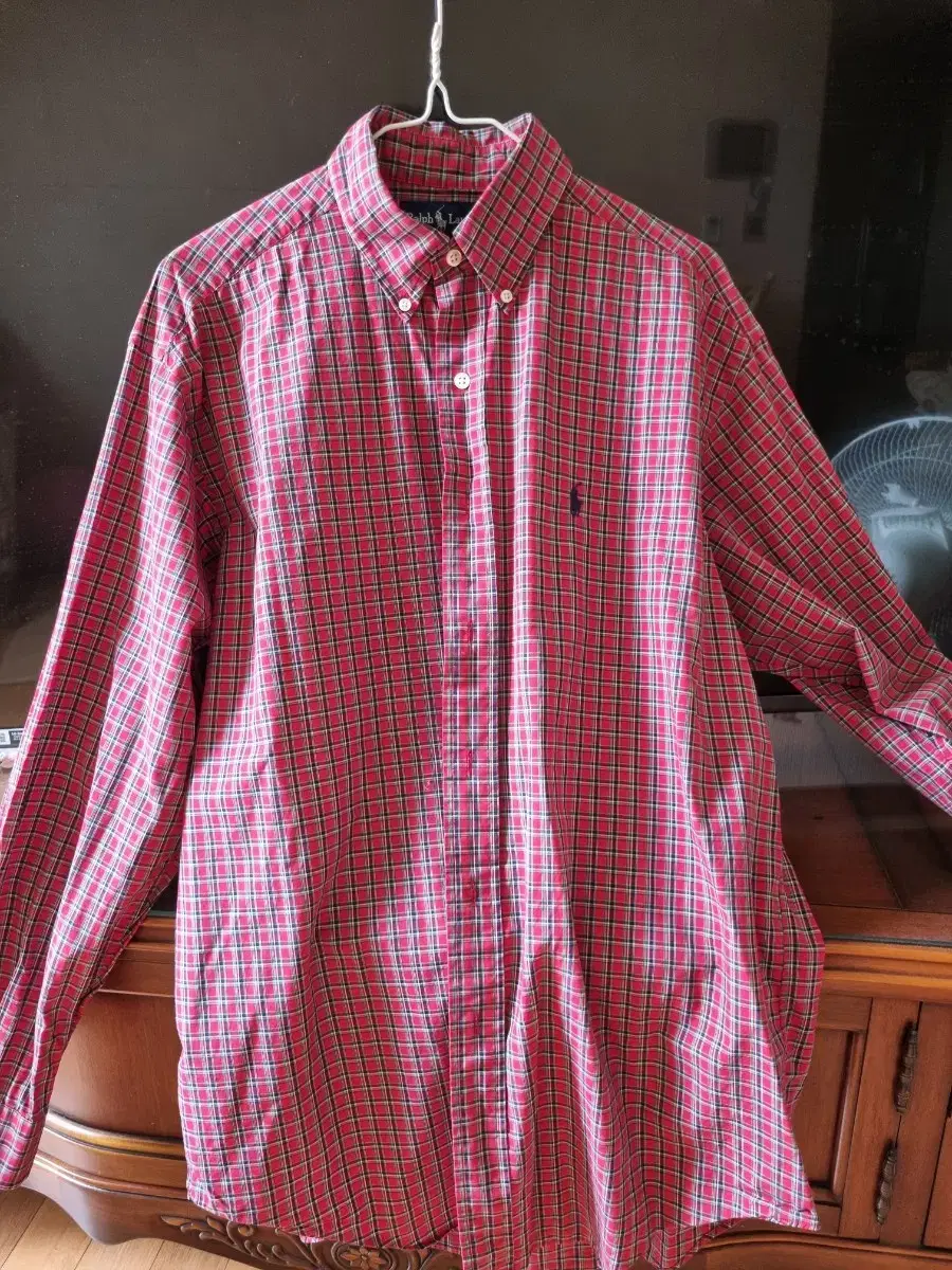 Polo thin checkered shirt