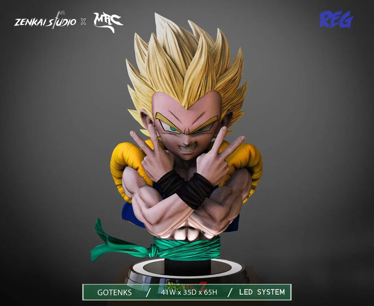 ZENKAI + MRC Gotenks Dragon Ball Resin Statues