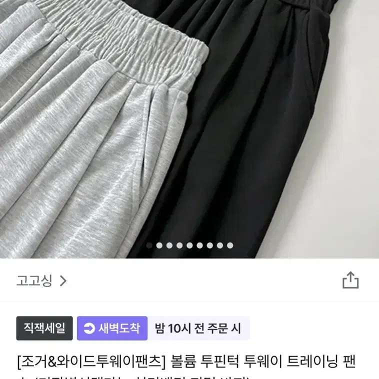 고고싱 트레이닝 팬츠