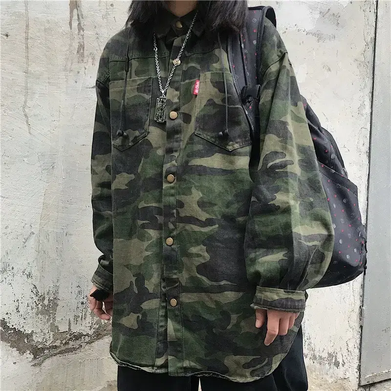 Vintage Military Overfit Shirt