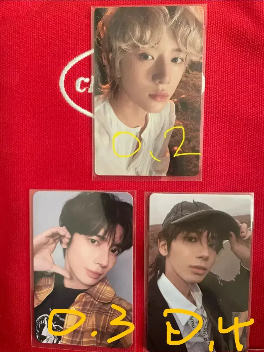 TXT beomgyu taehyun Tomorrow Déjà Vu & Freefall photocard wts Best Price