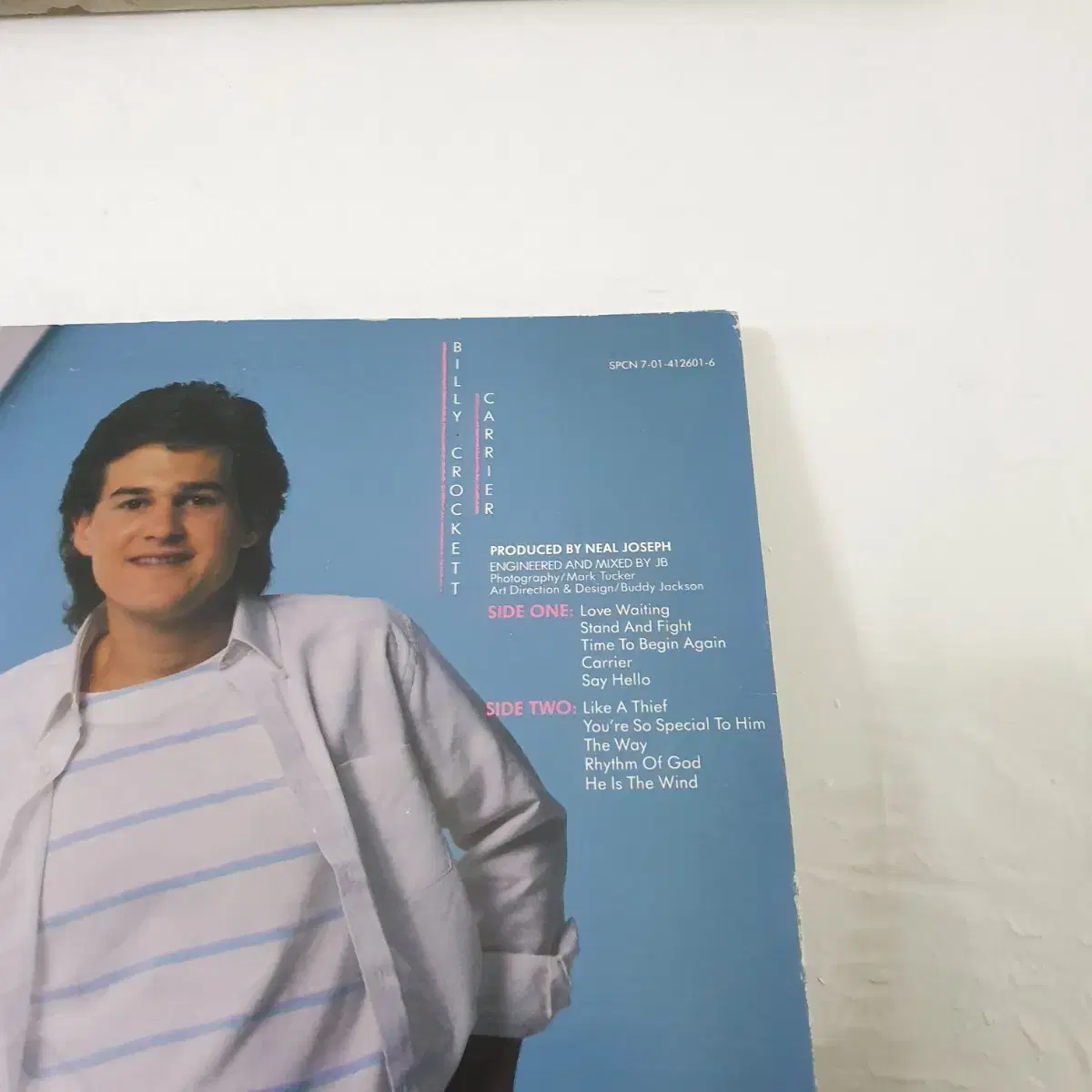 CARRIER  Billy Crockett  LP  1984