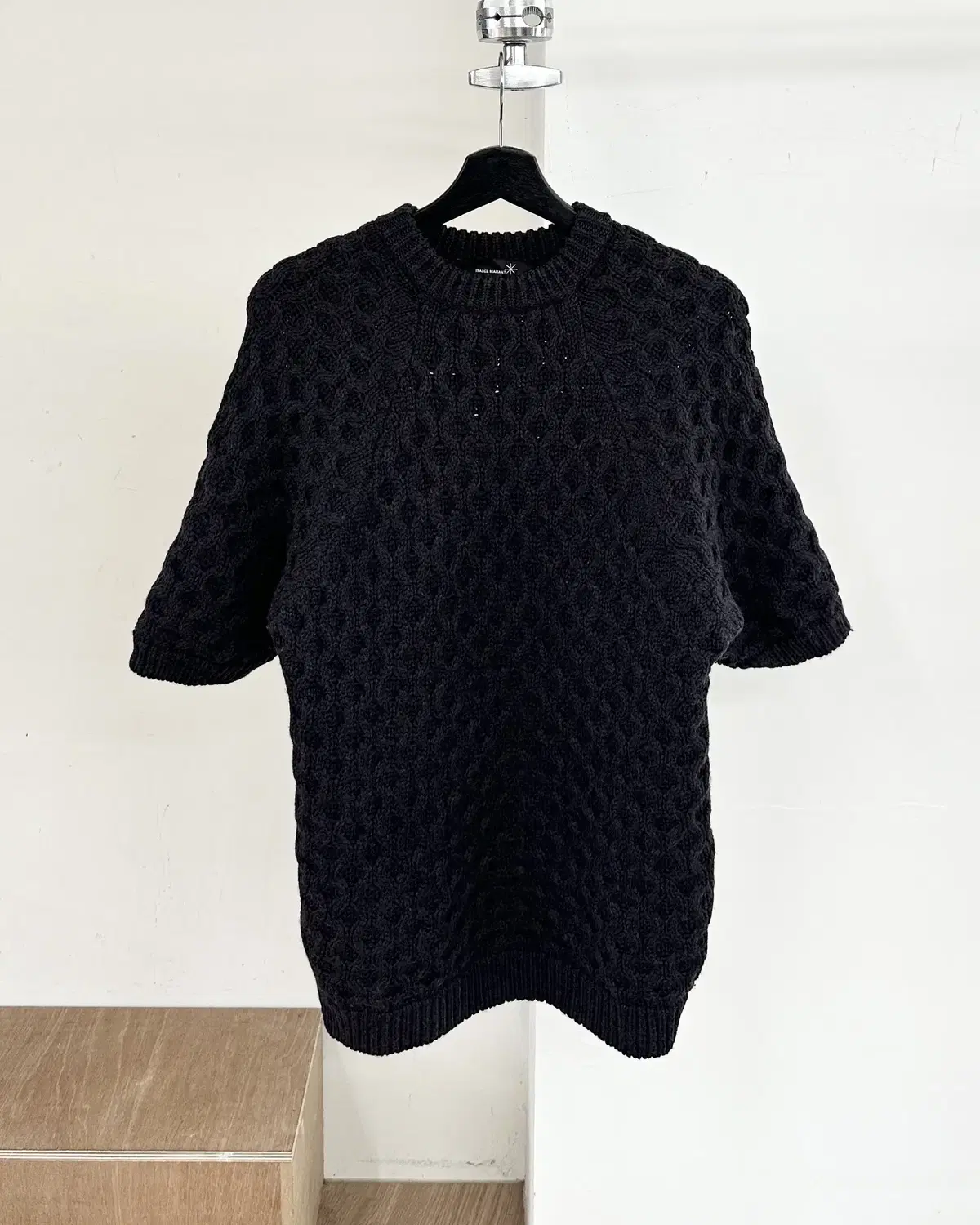 Isabel Marant Dark Gray Wool Half-Knit