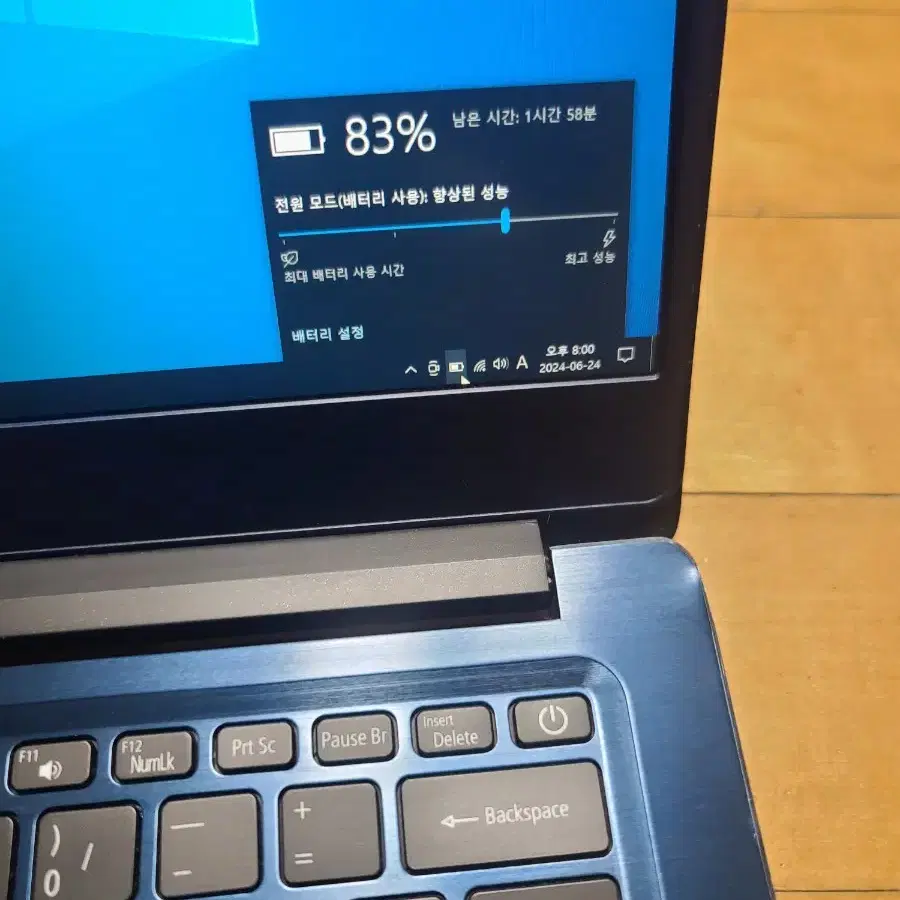 에이서 노트북 부품용 i3-8130u 램8 SSD128