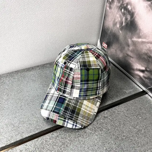 BEAMS - PATCHWORK BALL CAP  빔즈 패치워크 볼캡