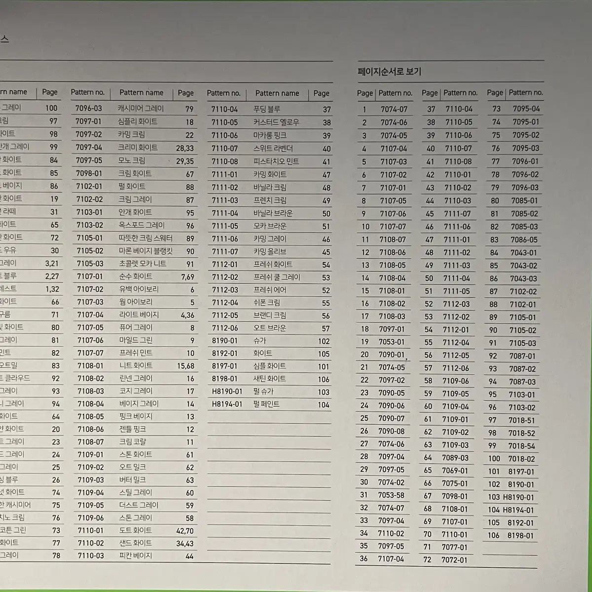 LX하우시스 테라피 22-24 벽지샘플북