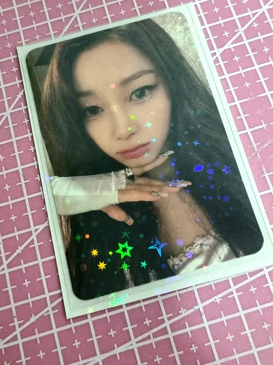 aespa giselle pinkchristmas photocard sells