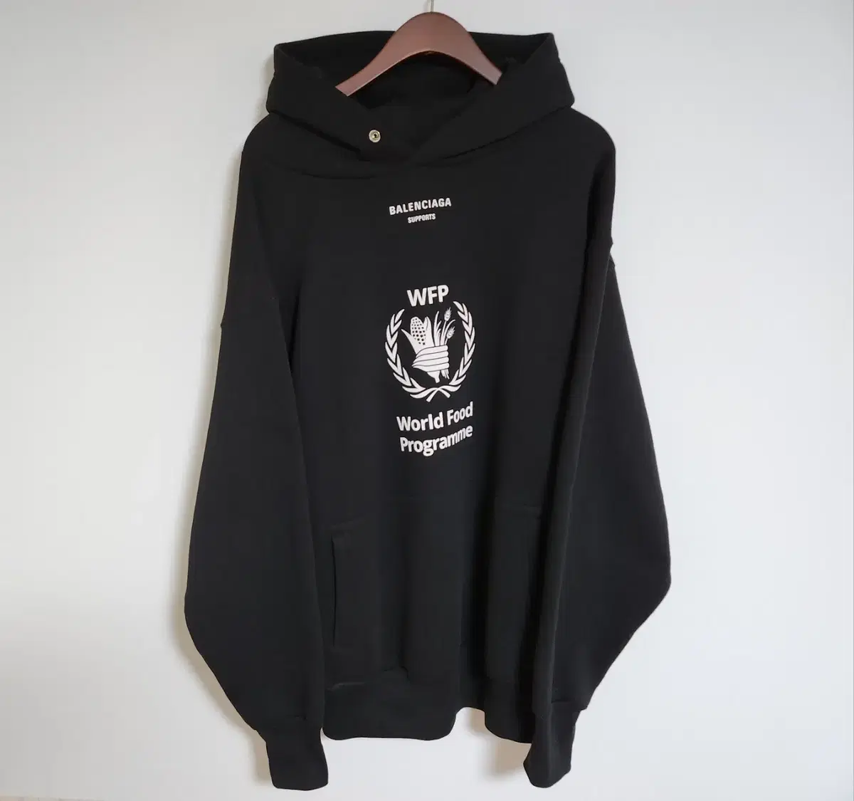 [S] Balenciaga WFP Overfit Hoodie B0619