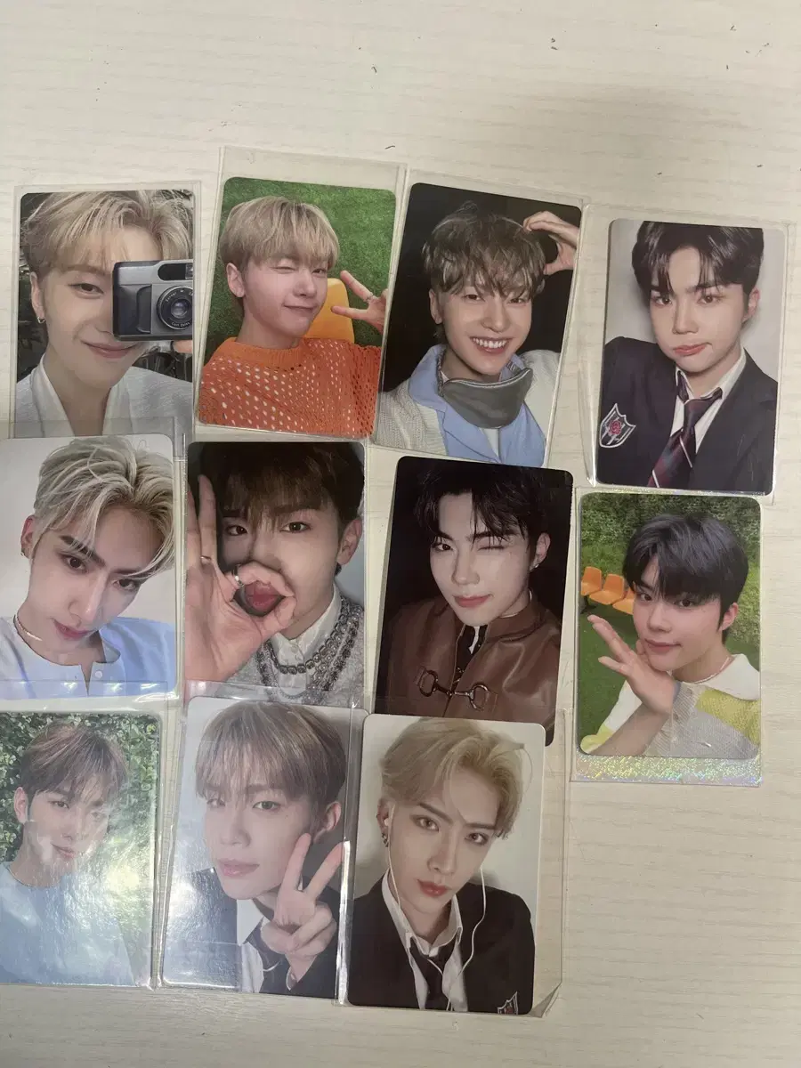 zb1 kim taerae,park gunwook,ricky,seok matthew photocard bulk sell (tc,alpo,mipo)