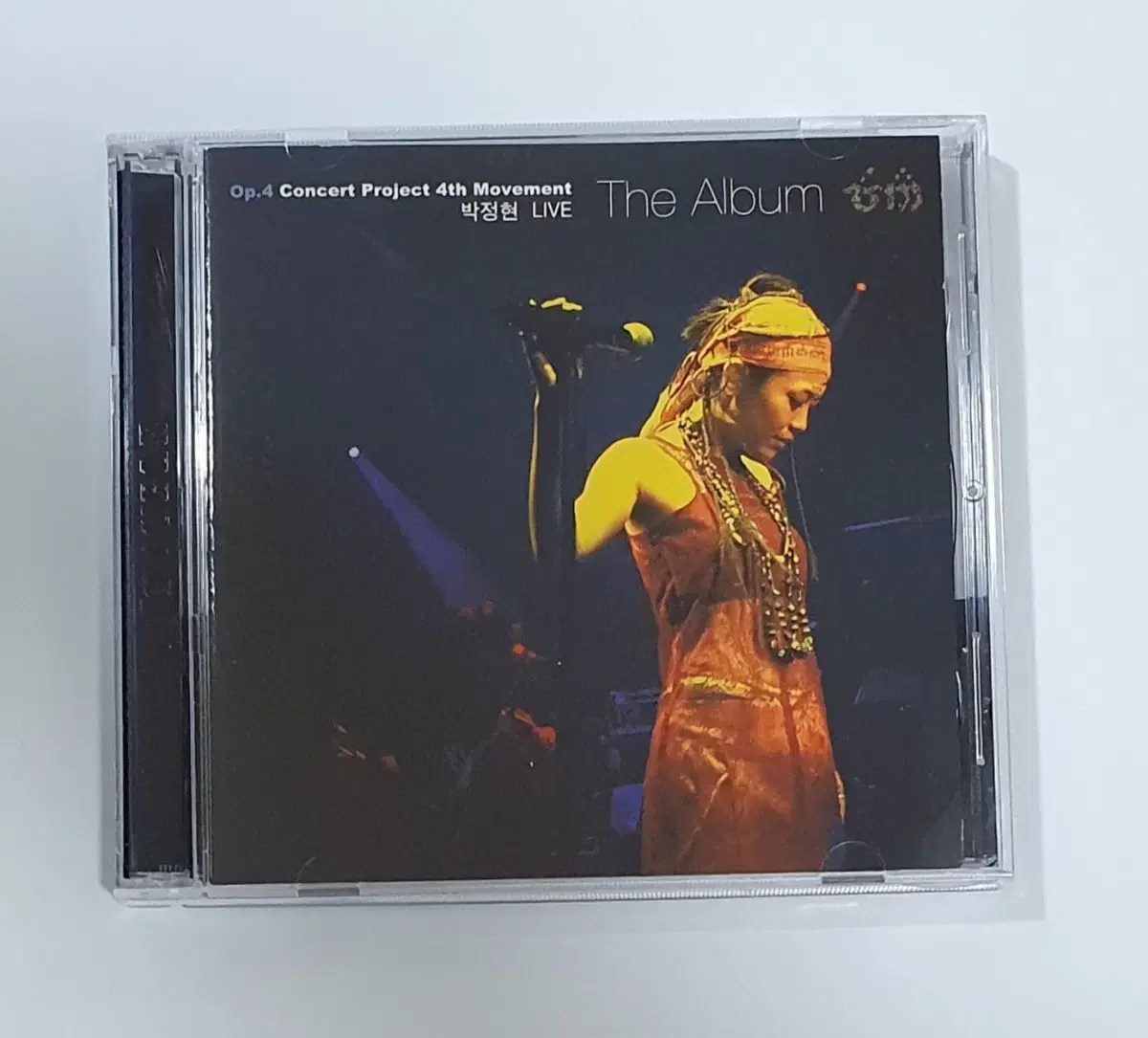 박정현 Op.4 Concert Live 앨범 시디 CD