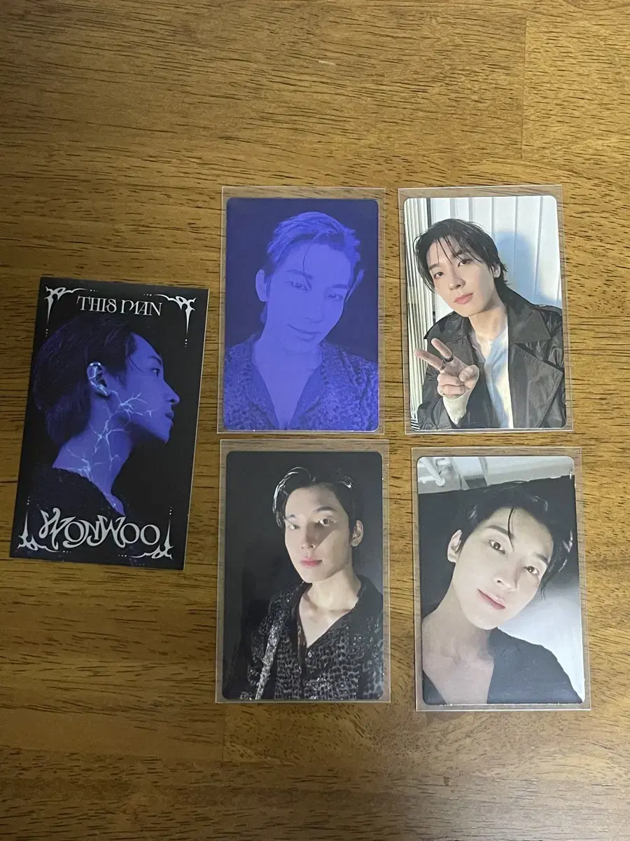 Seventeen jeonghan wonwoo Disman Deluxe wonwoo photocard + sticker WTS