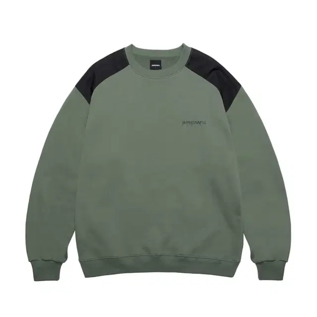 써드위브 SHOULDER BLOCK SWEATS / KHAKI