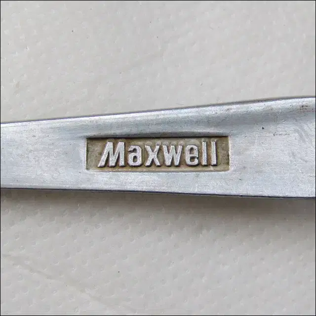 빈티지 MAXWELL 맥스웰 조개 커피 스푼